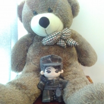 【棉花娃娃】晒好不容易收到的小漂亮和特地给他做的民国特工装