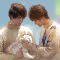 “我要亲一下我的小羊羔”